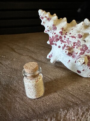 Pink Bermuda sand
