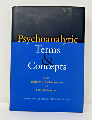PSYCHOANALYTIC TERMS & CONCEPTS  (2012, Hardcover)