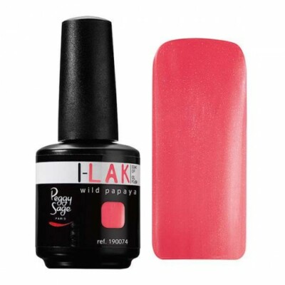 PEGGY SAGE I-LAK UV/LED Semi-Permanent Gel Nagellack 190074 WILD PAPAYA 15ml Neu
