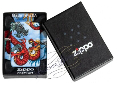 ZIPPO Dragon 540° Design  mit oder ohne Geschenketui       60005658