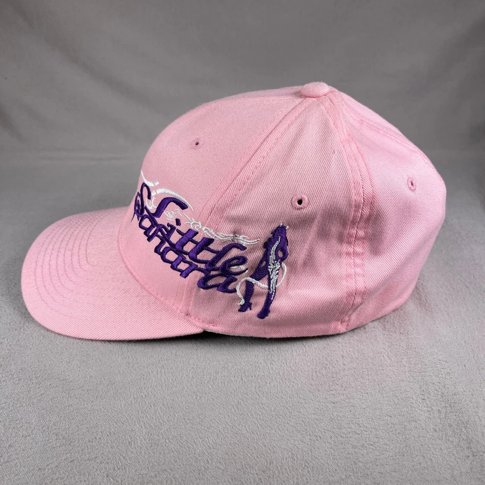 Gorra de béisbol Little Sahara para hombre S/M rosa FlexFit elástica bordada Foto 2 de 4