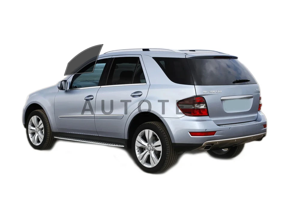 Película precortada ventanas delanteras de dos puertas cualquier tono para Mercedes-Benz ML 2006-2011 Foto 2 de 4