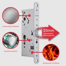 elock2 Mittelfallenschloss selbstverriegelnd | Panikfunktion E | Einsteckschloss