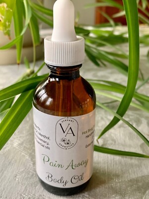 Pain Away Body Oil 2 Oz. ( All Natural Handmade in USA )