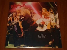 NEW YORK DOLLS TOO MUCH TOO SOON LP *RARE* MERCURY US REPRESS 180g VINYL New