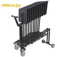 Hercules BSC800 Music Stand Cart for up to 12 Music/Symphony Stands