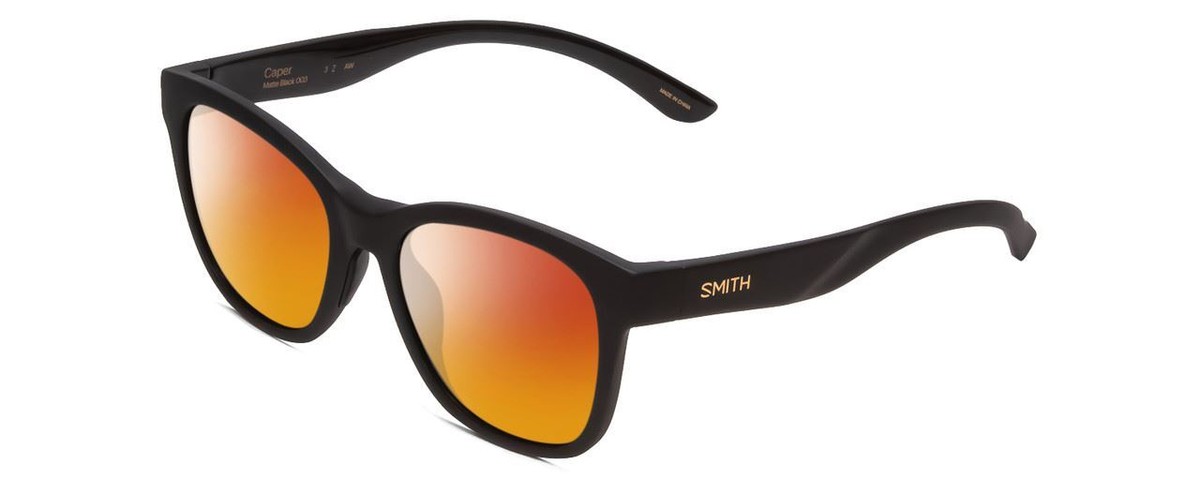 小物 SMITH Caper BLACK SMITH OPTICS Caper Polarized Sunglasses