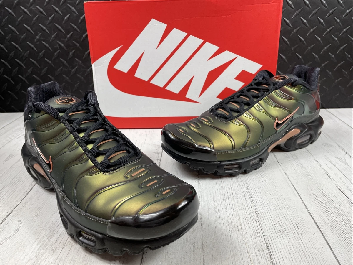 Size 11 New Nike Air Max Plus OG Scarab Metallic Copper Sneakers
