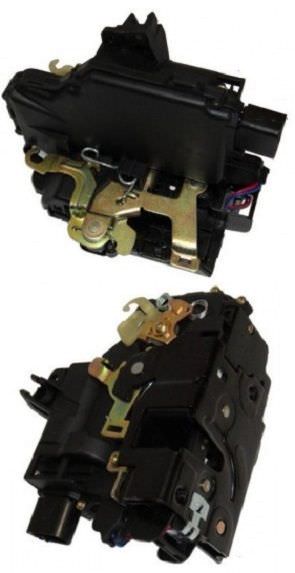 Serrure de porte avant droit avec moteur de centralisation pour VW Caddy et T5
