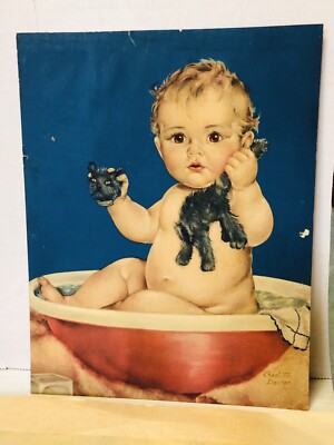 Vintage 1920-30's Baby Child Prints & Cutouts Charlotte Becker