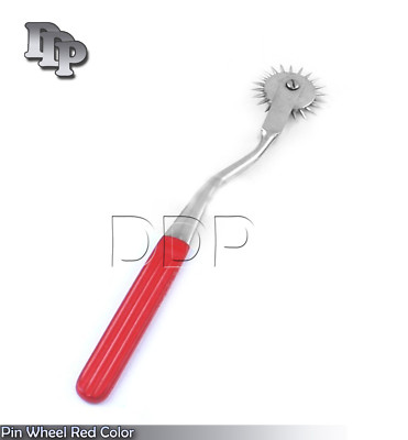  Wartenburg Pin Wheel Red Color Diagnostic Surgical Instruments