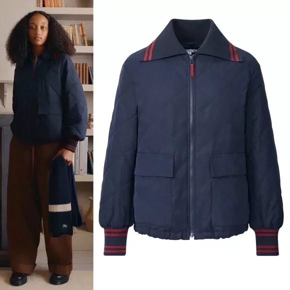 UNIQLO JW Anderson Padded Blouson Jacket in Navy Blue Size M BRAND NEW NWT  | eBay
