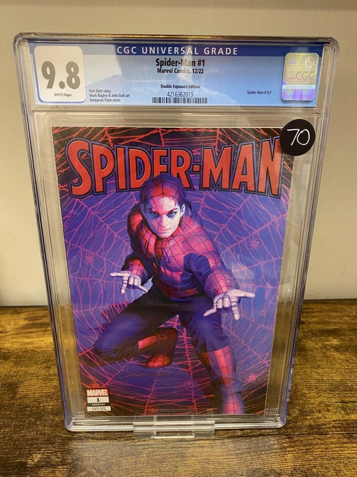 SPIDER-MAN #1 2022 DOUBLE EXPOSURE 3D EDITION CGC 9.8 MARVEL 