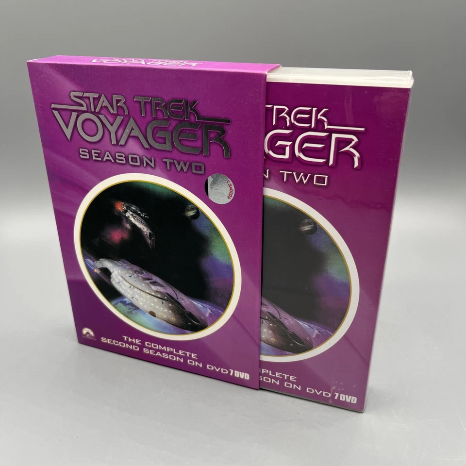 Star Trek: Voyager - Complete Second Season (DVD, 2004, 7-Disc Set) - Image 4 of 4