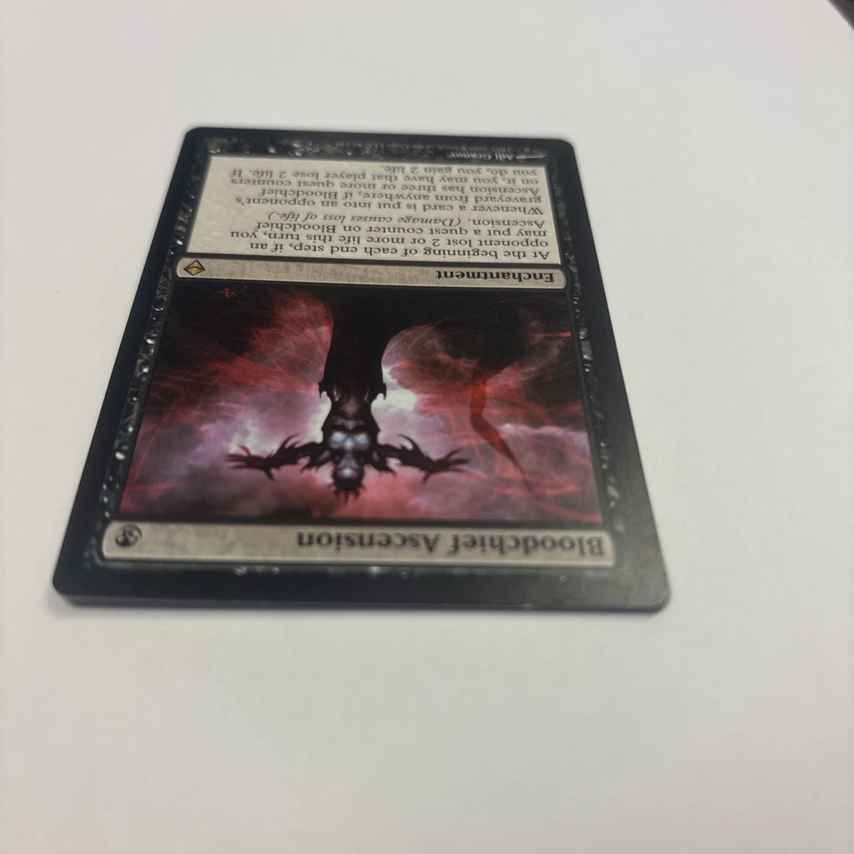 Bloodchief Ascension NM 82 / 249 Zendikar ZEN MTG Black Life Gain Enchantment - Image 4 of 4