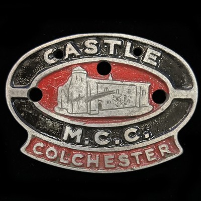 Castle Motor Cycle Club Colchester Autoabzeichen (3775)