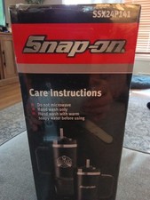 Snap-On "Socket to Breast Cancer" Travel Mug 40oz SSX24P141 New In Sealed Box