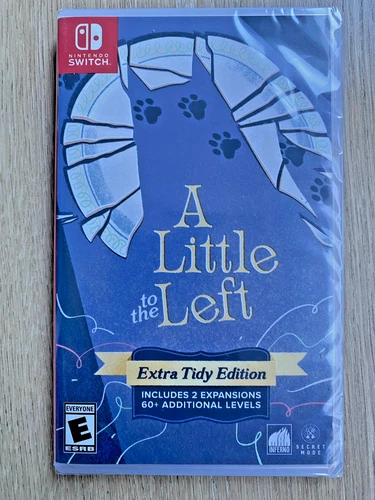 A Little To The Left Extra Tidy Edition Switch Nintendo US Version New Sealed
