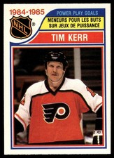 1985-86 O-Pee-Chee Tim Kerr #260 VIEW SCAN