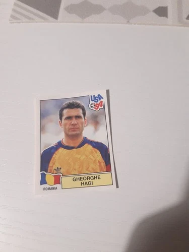 USA 94 WC Panini 85 Hagi Figurina Nuova con velina