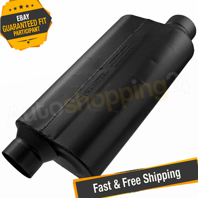 Flowmaster 953558 3.50 Offset In/Out 50 Series HD Chambered Muffler
