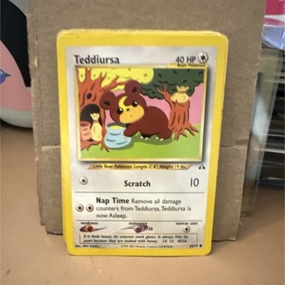 Pokémon TCG  10-Card Lot Teddiursa Squirtle Torchic Natu Doduo Trainer Energy