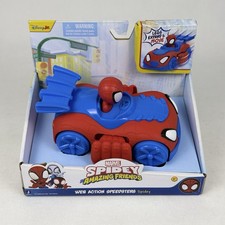 Marvel Spidey Amazing Friends Web Action Speedsters Spidey Car New Open Box