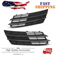 Fog Light Covers Pair Front Lhrh Lower Bumper Fit 2011-2014 Audi A7 Quattro Fog Light Covers Pair Front Lhrh Lower Bumper Fit 2011-2014 Audi A7 Quattro