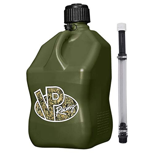 VP Racing 3846-CA, 5.5 Gallon Motorsports Jug Camo Square w/Hose
