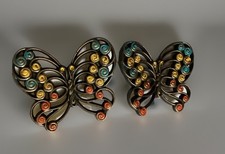Vintage Burwood Set of 2 Plastic Butterflies ...