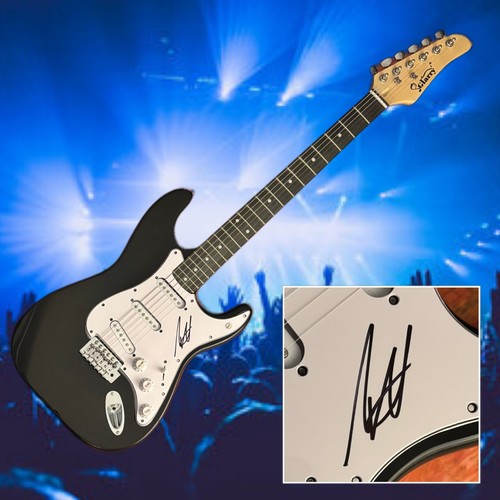 GFA Kublai Khan TX Rock Star MATT HONEYCUTT Signed Electric Guitar COA - Picture 1 of 7
