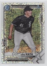 2021 Bowman Draft Chrome Sparkle Refractor Wes Kath #BDC-43 0a8t