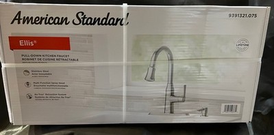 New AMERICAN STANDARD '' Ellis '' Pull Down Kitchen Faucet CHROME 9391321.002