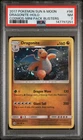 2017 POKEMON SUN & MOON COSMOS-MINI PACK BLISTERS #96 DRAGONITE-HOLO PSA 7