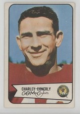 1954 Bowman Charlie Conerly #113 16ez