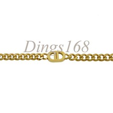 Unisex 18K Yellow Gold Filled Hypoallergenic 16"/18" 7mm Thick Chain Necklace