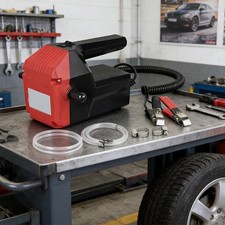 Pompa Aspirazione Olio Motore 12V 24V 60W con Manico Resistente al Calore e Tubo