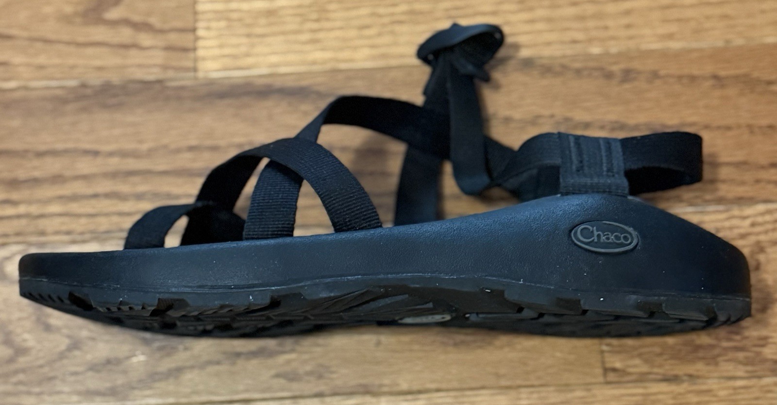 Chaco Zcloud 2 Solid Black Adjustable Strap Sanda… - image 7