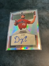 Doug Nikhazy 2022 Prizm Draft Picks Signing Sessions Autograph PRIZM Auto