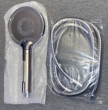 Aqualo Shower Head & Hose/ Brand New Boxed Chrome Replace Mira Triton CHEAP FIX 