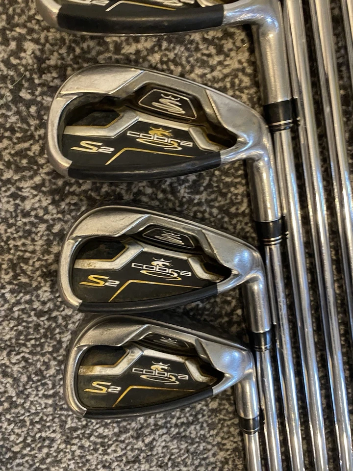 Cobra S2 Iron Set 5-GW NS.PRO 1030 H Regular Flex Steel Shafts - Image 2 of 4
