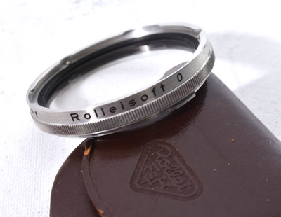 ROLLEI Rolleisoft filter 0 Bay III filter set. EX Condition
