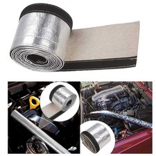 Heat Shroud Aluminized Sleeving Heat Shield Sleeve For Heat Protection Hose Wire