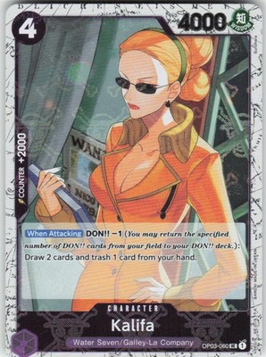 Kalifa (Jolly Roger Foil) OP03-060 Uncommon Near Mint