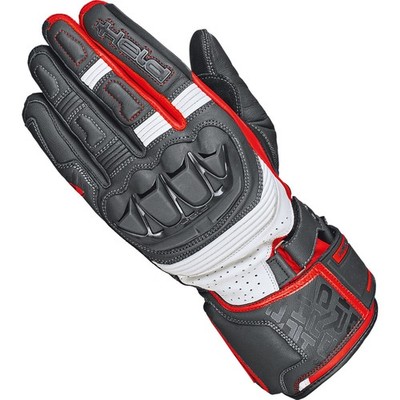Motorrad Handschuhe 9 - Held Revel 3.0 Leder Touchscreen schwarz-rot