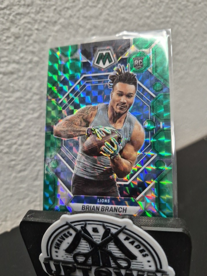 Brian Branch Panini Mosaic #287 Green