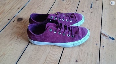 Converse Chucks Taylor All Star 39 AUS USA Night Purple Wildleder