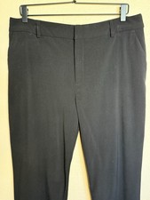 Nine West Women's Barely Bootcut, Black Dress Pants, Size 14, Pre-Owned