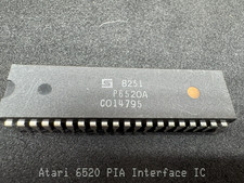 (1PC) Rockwell 6520 PIA Chip - Atari - Genuin...