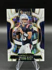 Drake Maye 2025 Select White Shock Prizm RC #80 /799 Patriots Super Bowl QB 🔥